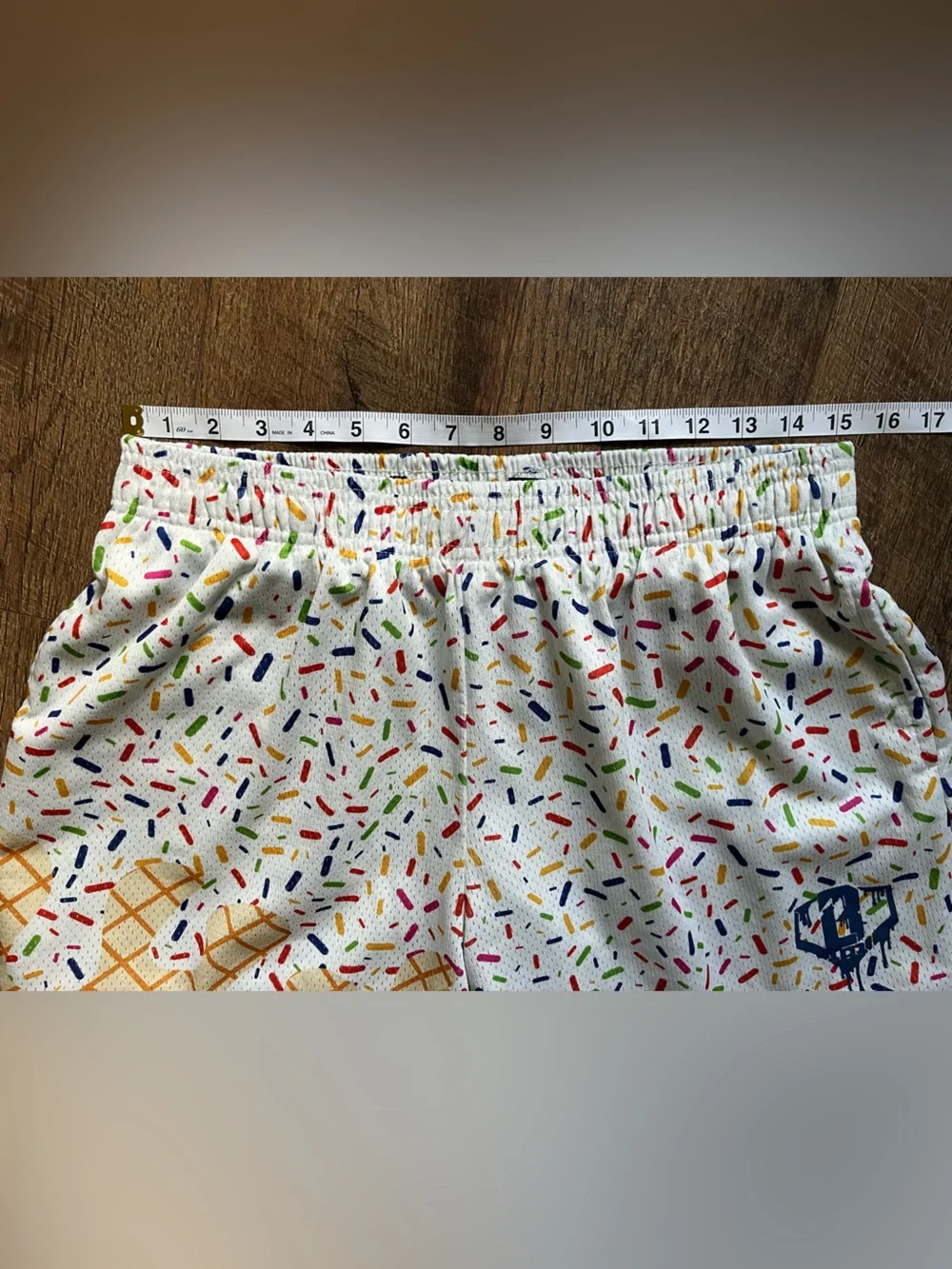 Baseball Lifestyle 101 Ice‎ Cream Shorts men’s size large